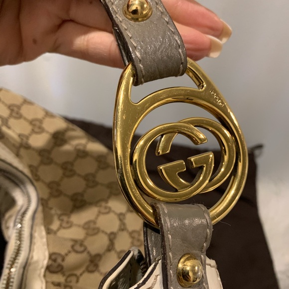Genuine Gucci interlocking hobo bag - Picture 4 of 5
